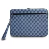 DKNY Funda DKCS14PVSHLB 14 inch azul Checkered Pattern con Printed Stripes funda para portátil