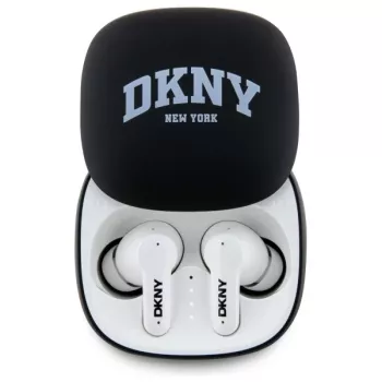 DKNY DKTWS3DNYAK Auriculares Bluetooth TWS in-ear con estuche de carga, acabado goma mate, negros