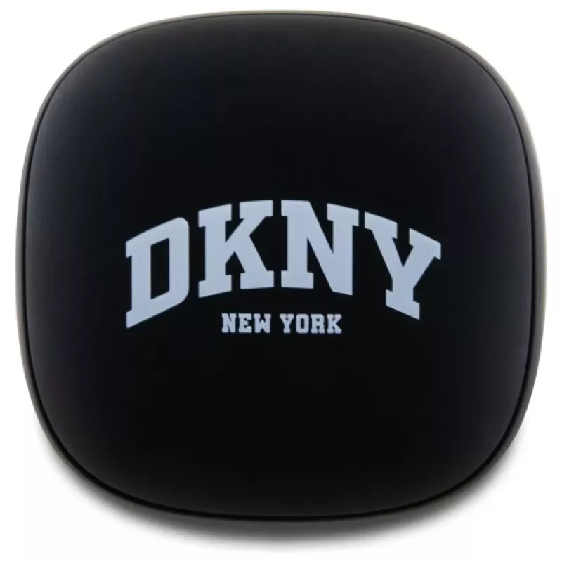 DKNY DKTWS3DNYAK auriculares intraurales Bluetooth TWS con estuche de carga, acabado de goma mate, negros