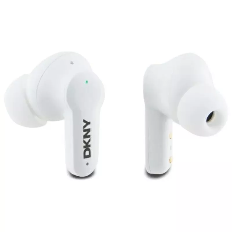 DKNY DKTWS3DNYAK auriculares intraurales Bluetooth TWS con estuche de carga, acabado de goma mate, negros