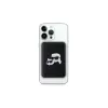 Karl Lagerfeld Batería externa inalámbrica 5000mAh 15W MagSafe negra Karl & Choupette Head Pin KF002166