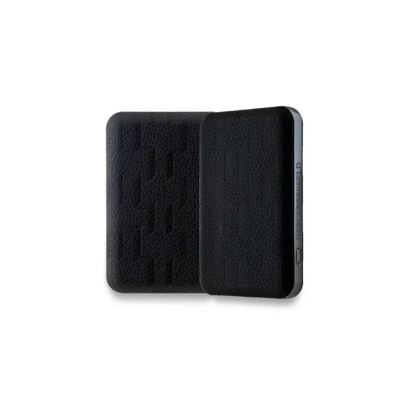 KARL LAGERFELD KLPB5FPGKSKIHK Batería externa inalámbrica 5000mAh 15W MagSafe negra