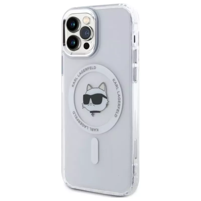 Karl Lagerfeld KLHMP12MHLSCHH Funda rígida para iPhone 12/12 Pro 6,1