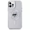 Karl Lagerfeld KLHMP12MHLSCHH Funda rígida para iPhone 12/12 Pro 6,1