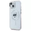 Karl Lagerfeld KLHMP15MHLSCHH Funda rígida para Apple iPhone 15 Plus 6,7