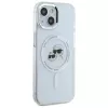 Karl Lagerfeld KLHMP14SHLSKCH Funda rígida IML Metal Karl & Choupette Head MagSafe para Apple iPhone 14 6,1