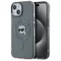 Karl Lagerfeld KLHMP15SHLSKIK Funda rígida IML Metal Karl Head MagSafe para Apple iPhone 15 6,1