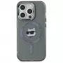Karl Lagerfeld KF002417 Funda rígida IML Metal Choupette Head MagSafe para iPhone 15 Pro Max 6,7