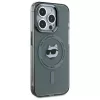 Karl Lagerfeld KF002417 Funda rígida IML Metal Choupette Head MagSafe para iPhone 15 Pro Max 6,7