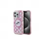 Karl Lagerfeld KLHMP15LHMCKMHP Funda trasera IML Monogram Karl & Choupette Head MagSafe para iPhone 15 Pro 6,1