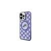 Karl Lagerfeld KLHMP15XHMCKMHU Funda trasera IML Monogram Karl & Choupette Head MagSafe para iPhone 15 Pro Max 6,7