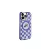 Karl Lagerfeld KLHMP15XHMCKMHU Funda trasera IML Monogram Karl & Choupette Head MagSafe para iPhone 15 Pro Max 6,7