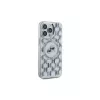 Karl Lagerfeld KLHMP15LHMCKMHT Funda IML Monogram Karl & Choupette Head MagSafe para iPhone 15 Pro 6,1