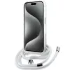 Karl Lagerfeld KLHMP14XHCCHNT Funda rígida IML Choupette Head & Cord MagSafe transparente para iPhone 14 Pro Max 6,7