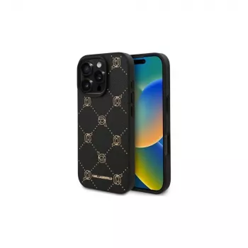 Karl Lagerfeld Funda MagSafe Karl Head para iPhone 16 Pro Max (negra)