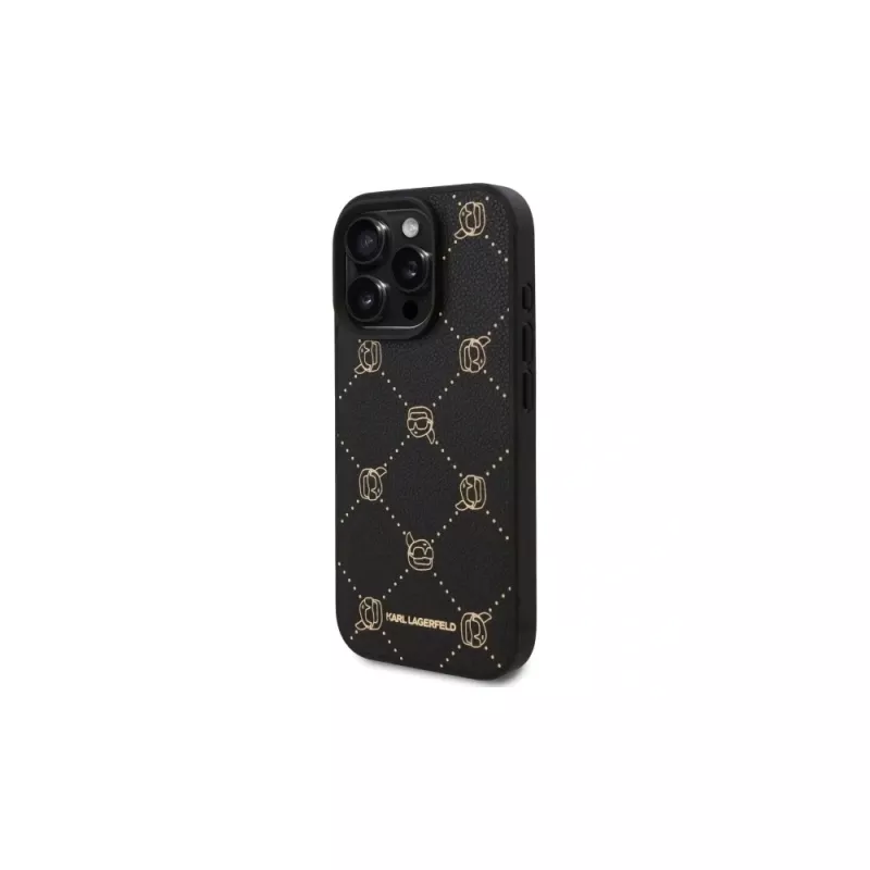 Karl Lagerfeld Funda MagSafe Karl Head para iPhone 16 Pro Max (negra)
