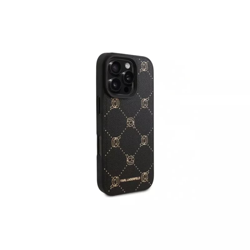 Karl Lagerfeld Funda MagSafe Karl Head para iPhone 16 Pro Max (negra)