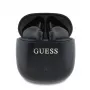 Guess GUTWSJ14ESGKTWS Auriculares inalámbricos True Wireless Bluetooth 5.3 in-ear con estuche de carga, negros, Classic Logo Print