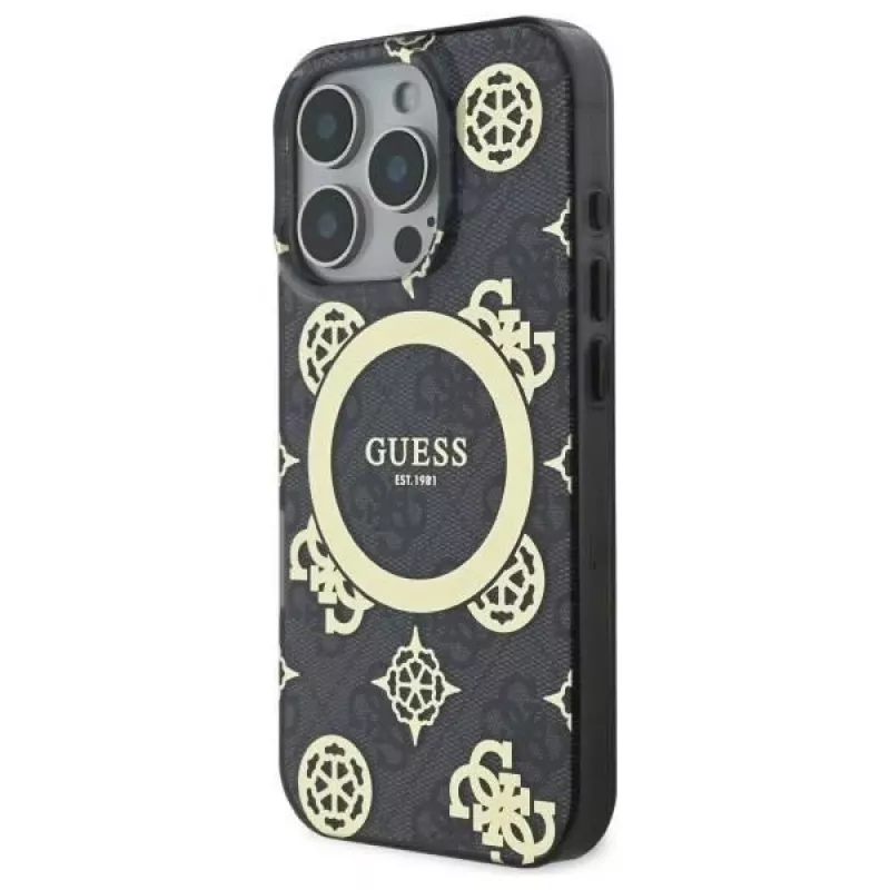 Guess GUHMP16XH4PYEEK Funda rígida para iPhone 16 Pro Max 6,9