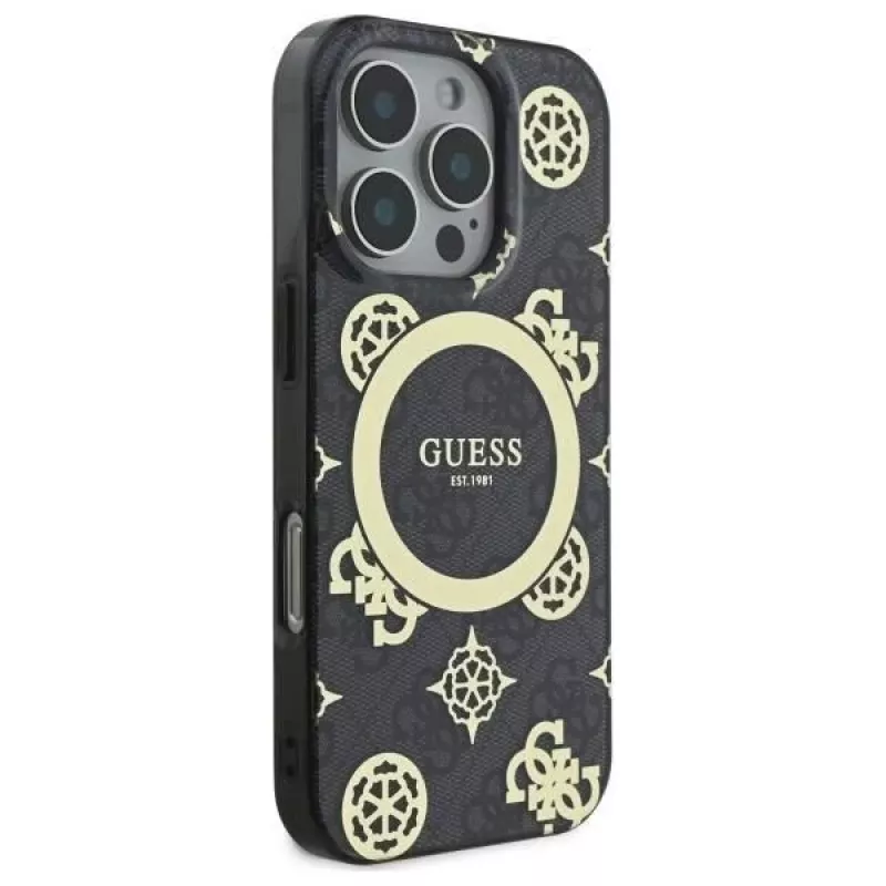Guess GUHMP16XH4PYEEK Funda rígida para iPhone 16 Pro Max 6,9