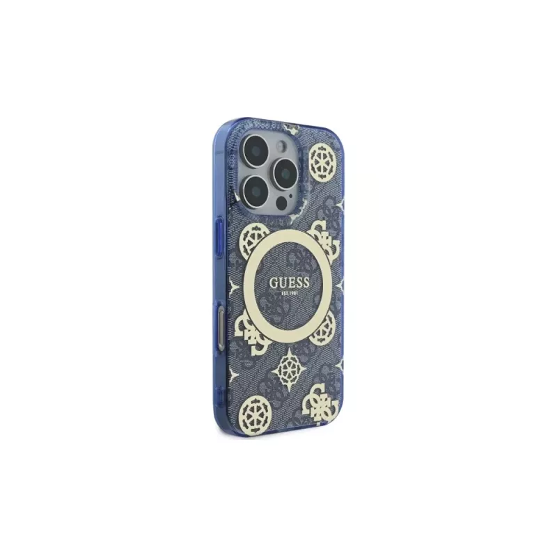 Guess GUHMP16LH4PYEEB Funda rígida para iPhone 16 Pro 6,3