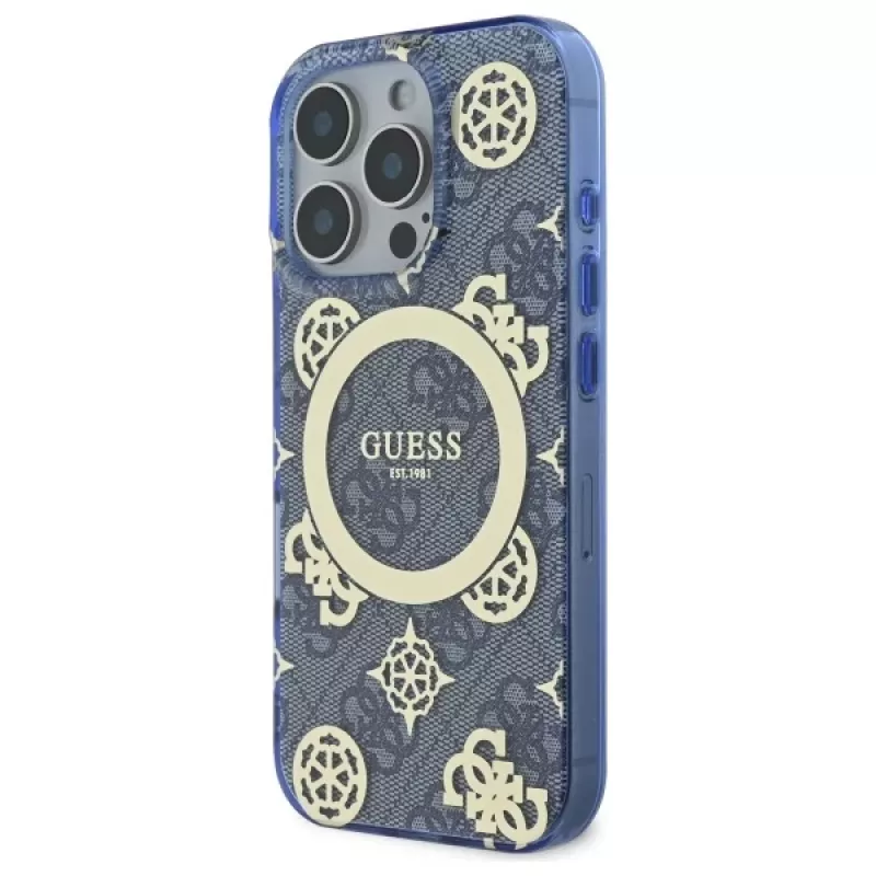 Guess GUHMP16XH4PYEEB Funda rígida para iPhone 16 Pro Max 6,9