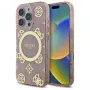 Guess GUHMP16LH4PYEEP Funda rígida para iPhone 16 Pro 6,3