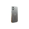Guess Funda IML Glitter Gradient MagSafe para iPhone 16 Plus (marrón)