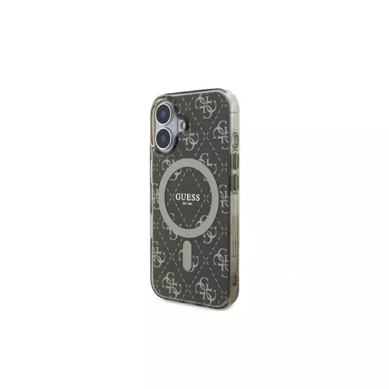 Guess GUHMP16SH4DTEW Funda rígida para iPhone 16 6,1