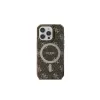 Guess GUHMP16LH4DTEW Funda rígida para iPhone 16 Pro 6,3