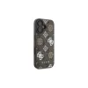 Guess Funda Peony sobre fondo 4G MagSafe para iPhone 16 (marrón)