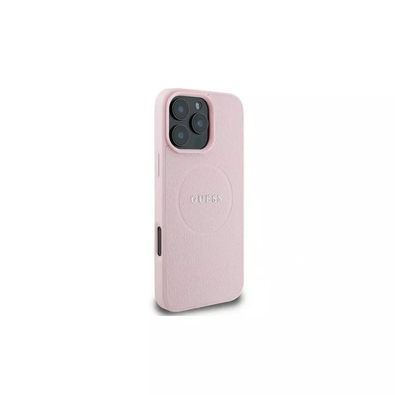 Guess Funda rígida Grained Ring para Apple iPhone 15 Pro Max 6,7
