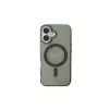 Guess Funda IML Rhinestones MagSafe para iPhone 16 (negra)
