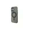 Guess Funda IML Rhinestones MagSafe para iPhone 16 Plus (negra)