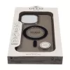 Guess Funda IML Rhinestones MagSafe para iPhone 16 Pro Max (negra)