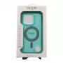Guess GUHMP16LPFTDTEN Funda rígida para iPhone 16 Pro 6,3