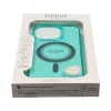 Guess GUHMP16LPFTDTEN Funda rígida para iPhone 16 Pro 6,3