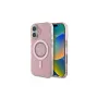 Guess Funda IML Rhinestones MagSafe para iPhone 16 (rosa)