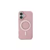 Guess Funda IML Rhinestones MagSafe para iPhone 16 (rosa)