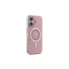 Guess Funda IML Rhinestones MagSafe para iPhone 16 (rosa)
