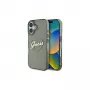 Guess GUHCP16MHCHGSPK Funda rígida para iPhone 16 Plus 6,7