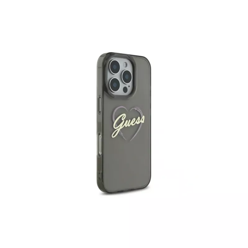 Guess GUHCP16XHCHGSPK Funda rígida para iPhone 16 Pro Max 6,9