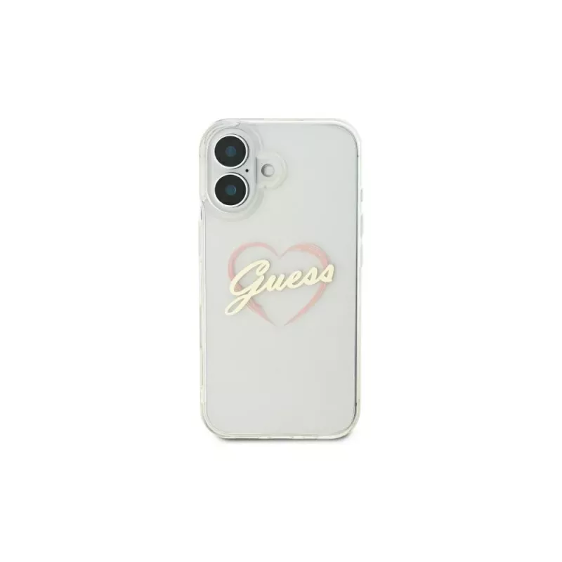 Guess GUHCP16SHCHGSPT Funda rígida para Apple iPhone 16 6,1