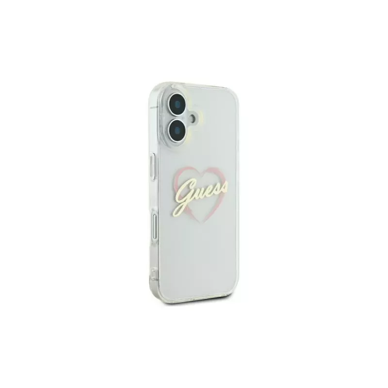 Guess GUHCP16SHCHGSPT Funda rígida para Apple iPhone 16 6,1