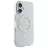 Guess GUHMP16MHFGERET Funda rígida para iPhone 16 Plus 6,7