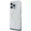 Guess Funda rígida Glitter Circle MagSafe para Apple iPhone 16 Pro Max (6,9