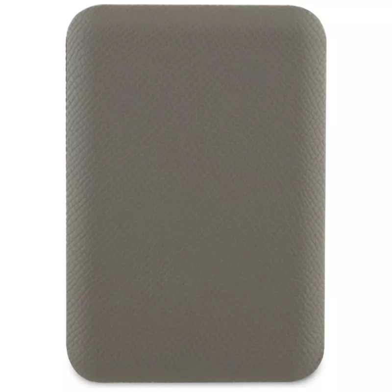 GUESS Batería externa inalámbrica Grained Triangle 5000mAh 15W USB-C MagSafe marrón