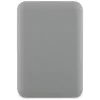 GUESS Batería externa inalámbrica Grained Triangle 5000mAh 15W USB-C MagSafe beige