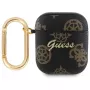 Guess GUA2PG4GPK Funda AirPods 1/2 negra 4G Hook