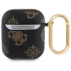 Guess GUA2PG4GPK Funda AirPods 1/2 negra 4G Hook